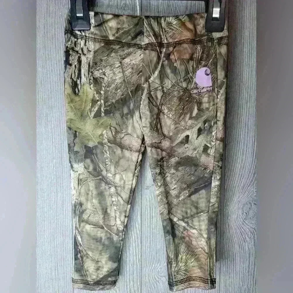 Baby Carhartt camo pants size 12‎ months.